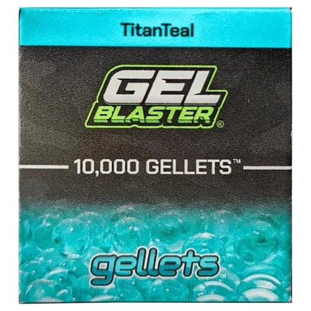 Gel Blaster Gel Blaster Gellets Teal 10000 pc GL4CP05